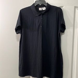 Duo Maternity Black Polo